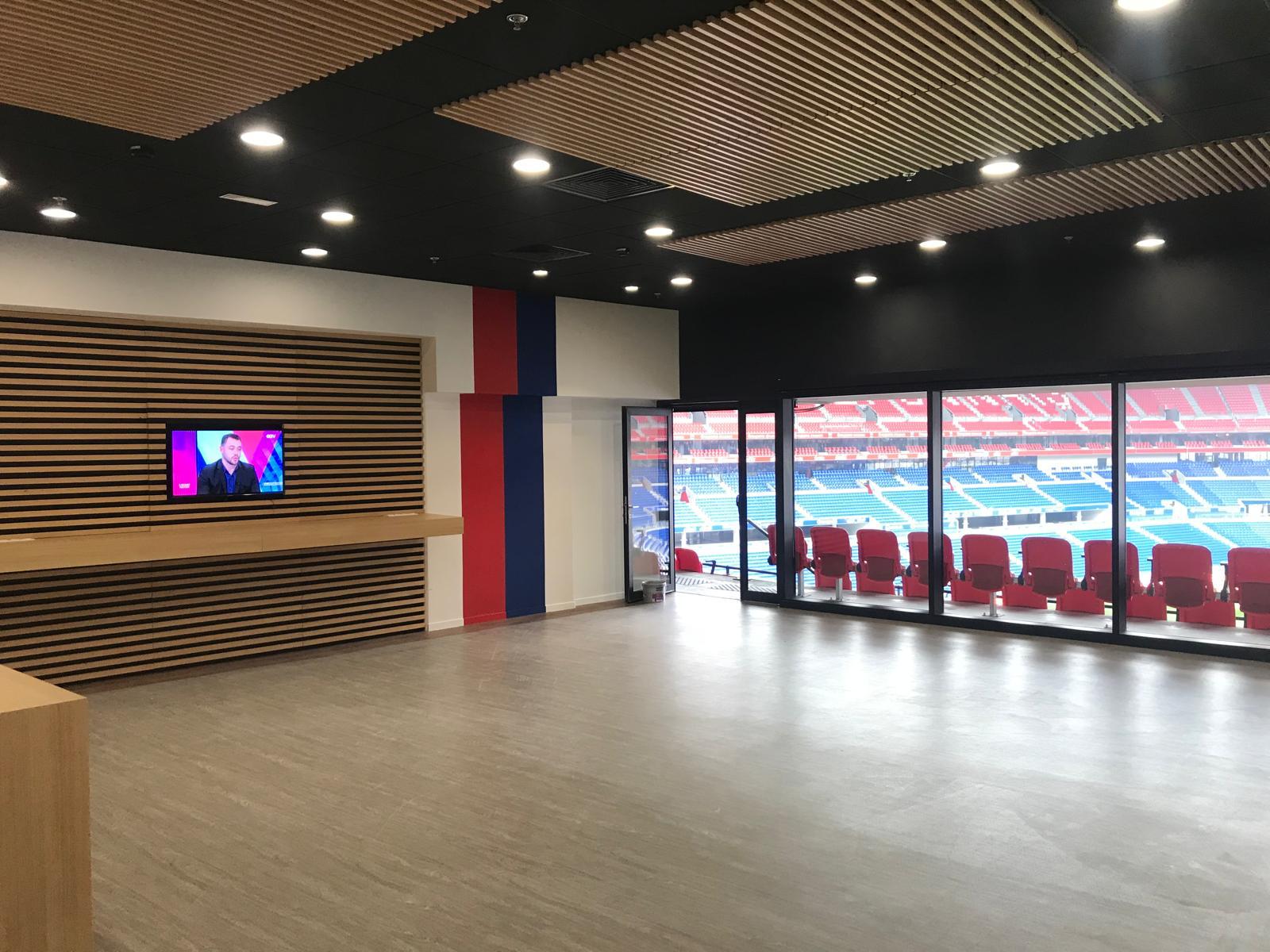 Loge de l'Olympique Lyonnais à Décines par Stéphane Gauthier