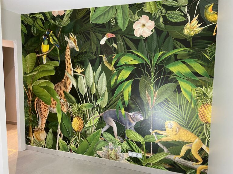 Papier peint panoramique animaux