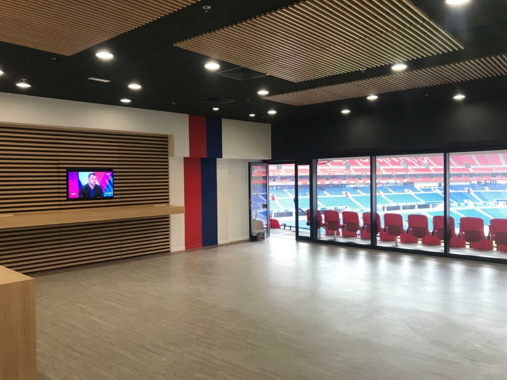 Loge de l'Olympique Lyonnais à Décines par Stéphane Gauthier